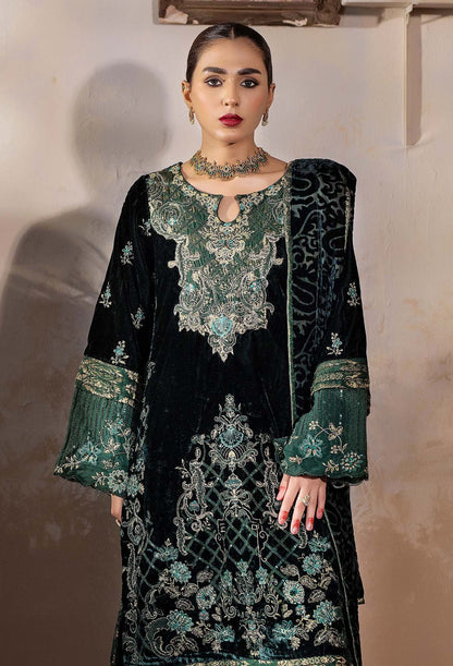 Adan's Libas Plachi Velvet Winter Collection 2024 – Plachi 4444