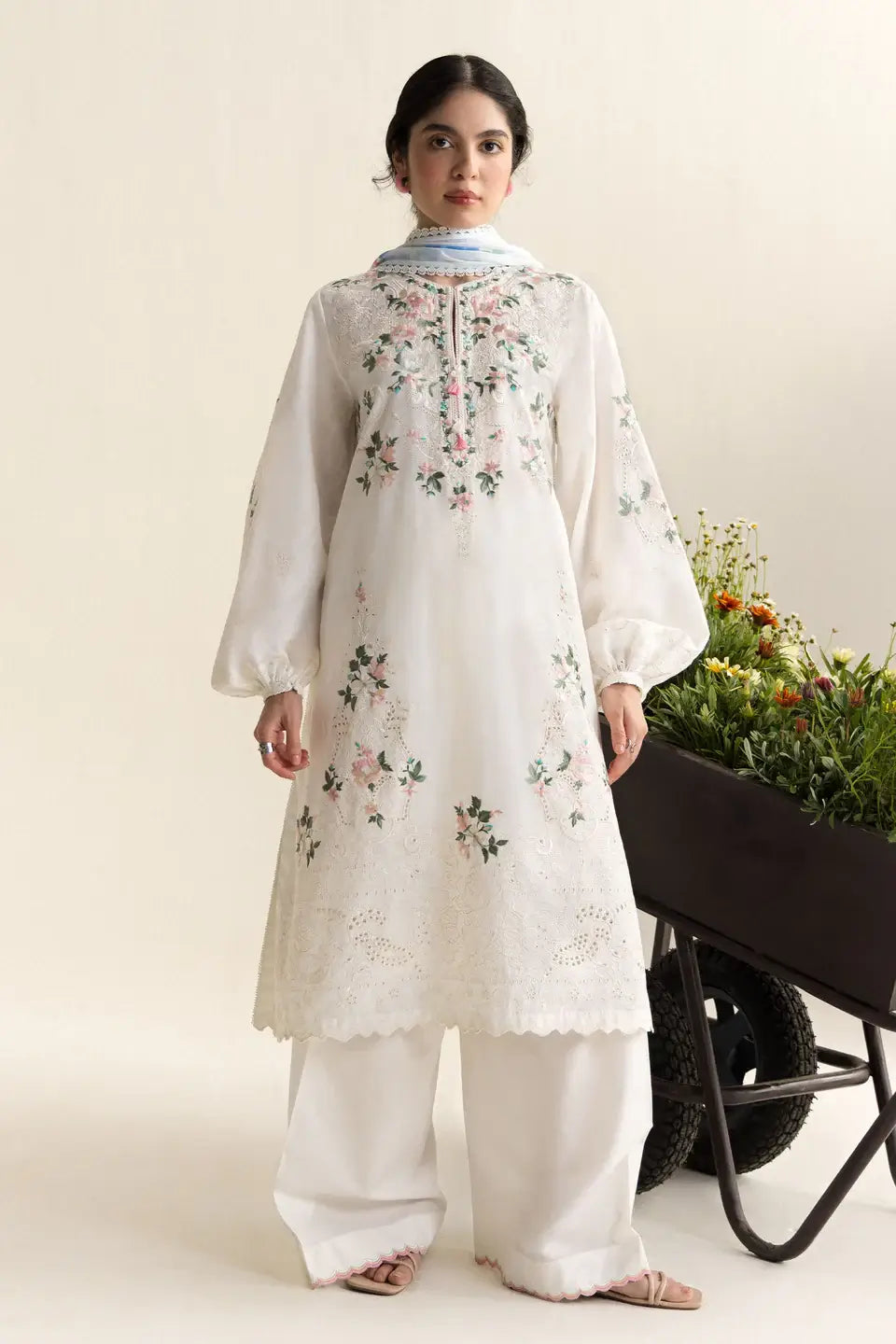 COCO BY ZARA SHAHJAHAN LAWN VOL 2 '26 - UNSTITCHED ARLO-7A