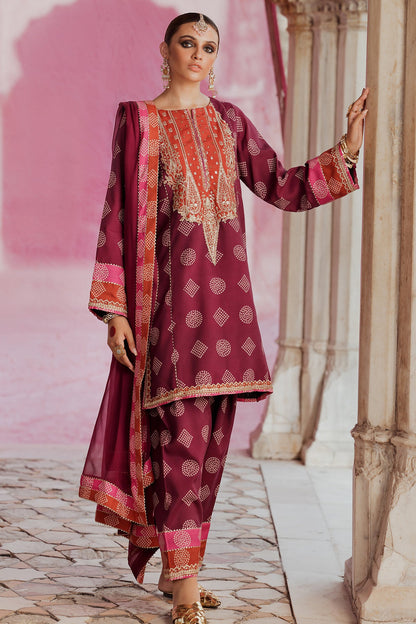 CHARIZMA TABEER CHUNNRI VOL 1 Collection 2024 – 3-PC CTW4-02