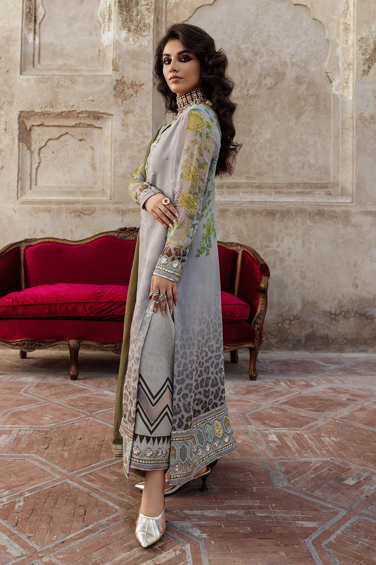 CHARIZMA VASAL LUXURY CHIFFON UNSTITCHED'26 | VSL6-12