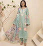 Zaria Unstitched Chikankari Lawn by Adan Libas Design 01