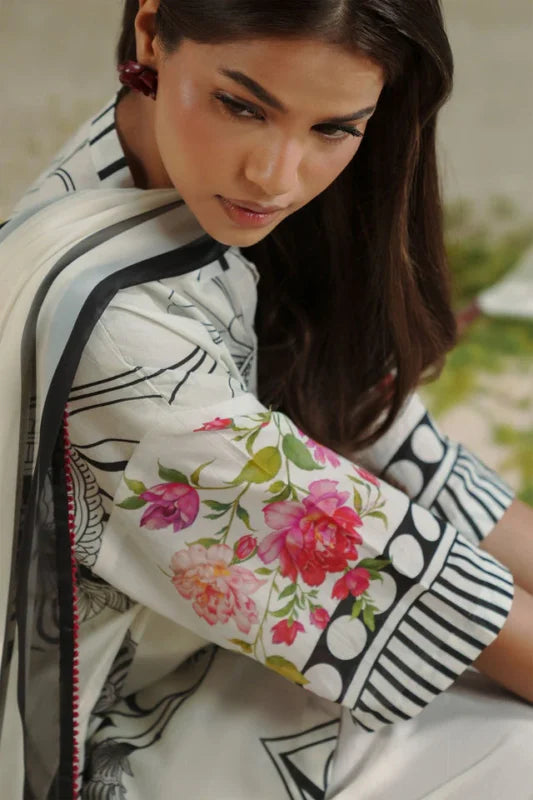 COCO PRINTS VOL-1 BY ZARA SHAHJAHAN UNSTITCHED'26| RAYA-10A