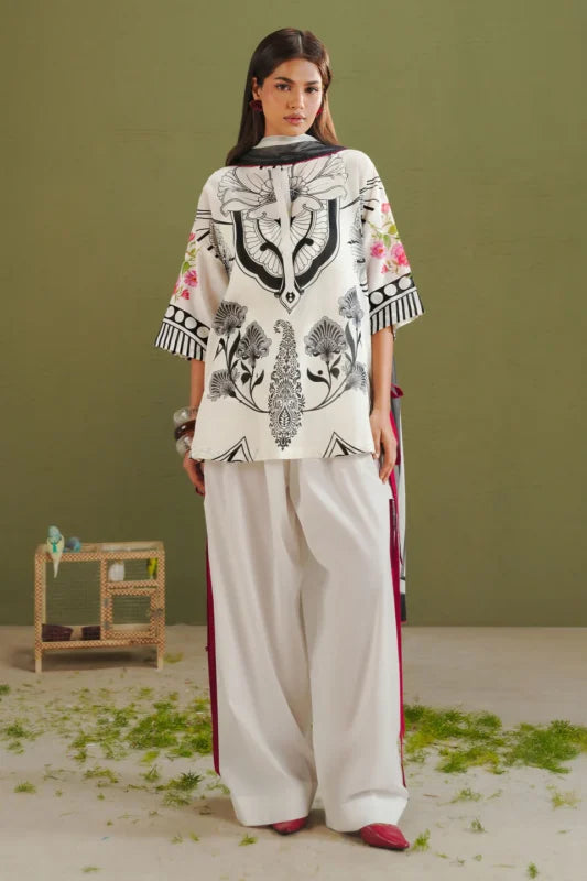 COCO PRINTS VOL-1 BY ZARA SHAHJAHAN UNSTITCHED'26| RAYA-10A