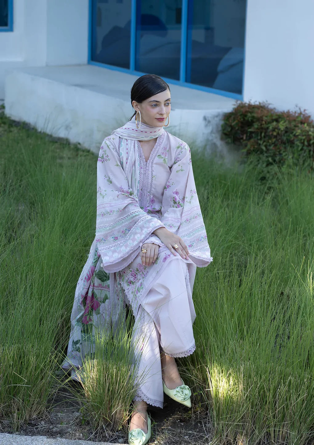 ELAF PRINTS UNSTITCHED COLLECTION'26 | EPN-4B DOLL ME UP