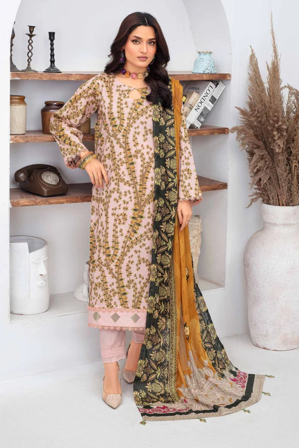 FABIHA VOL-1 BY FEROZA UNSTITCHED'26 | D12
