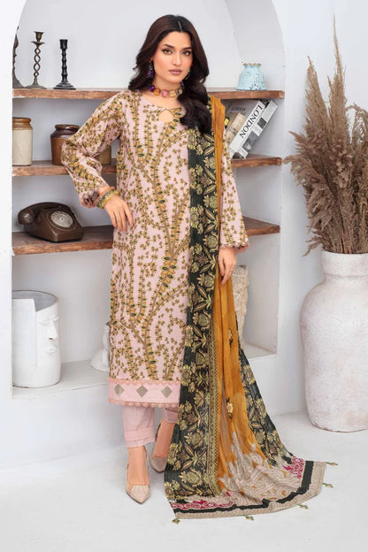 FABIHA VOL-1 BY FEROZA UNSTITCHED'26 | D12