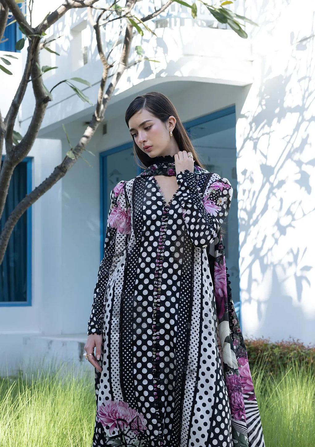 ELAF PRINTS UNSTITCHED COLLECTION'26 | EPN-1B POIS & HER