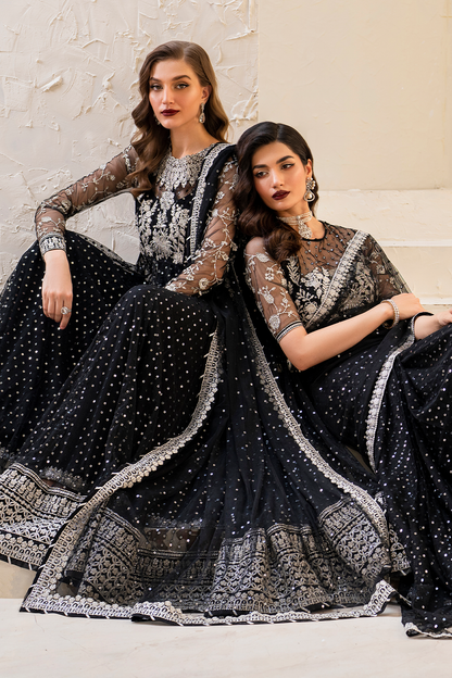 Iznik Formal Wear Collection 2024 – CC-50 Embroidered Net