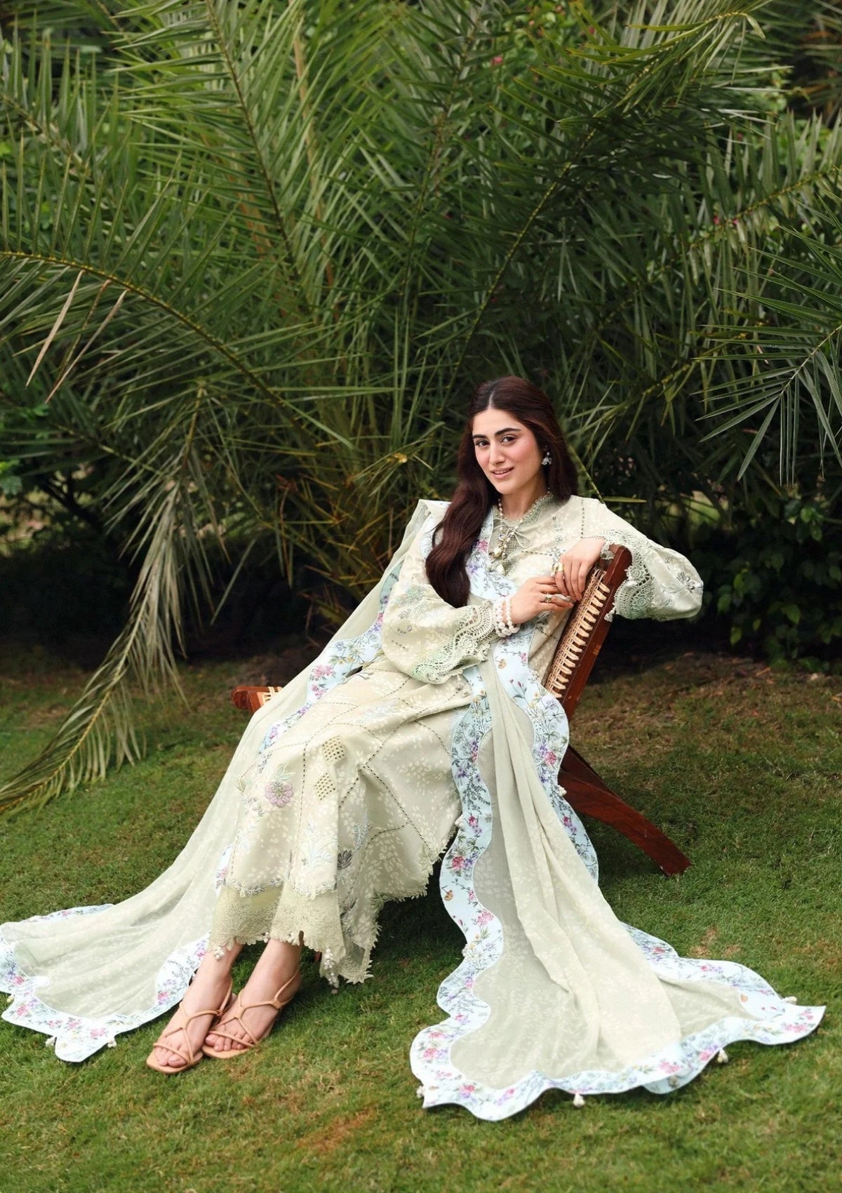 SARDINIA EMB LAWN EID EDIT'26 UNSTITCHED - MONSOON SAGE 1707
