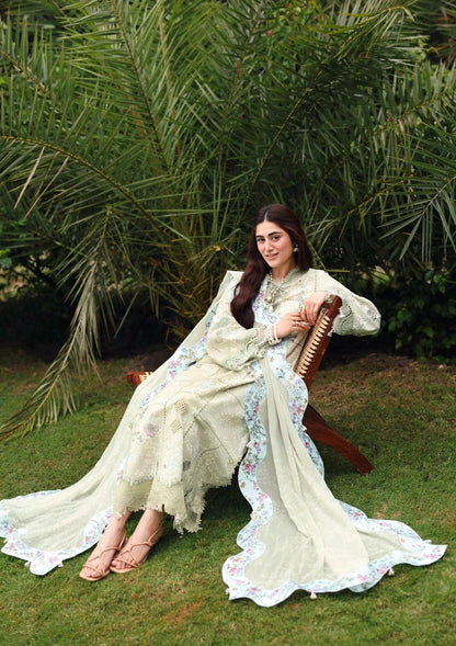 SARDINIA EMB LAWN EID EDIT'26 UNSTITCHED - MONSOON SAGE 1707