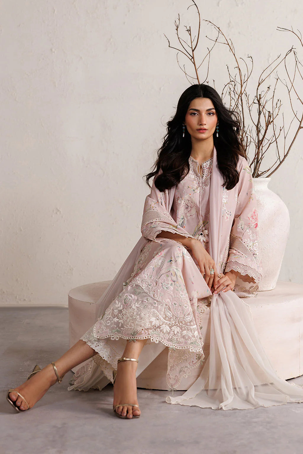 IZNIK FESTIVE LAWN UNSTITCHED '26 - IBE-12