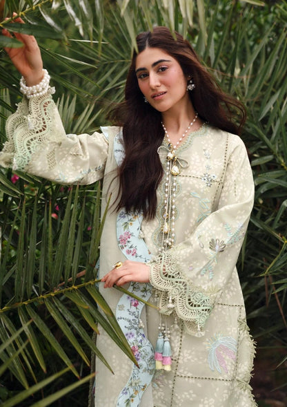 SARDINIA EMB LAWN EID EDIT'26 UNSTITCHED - MONSOON SAGE 1707