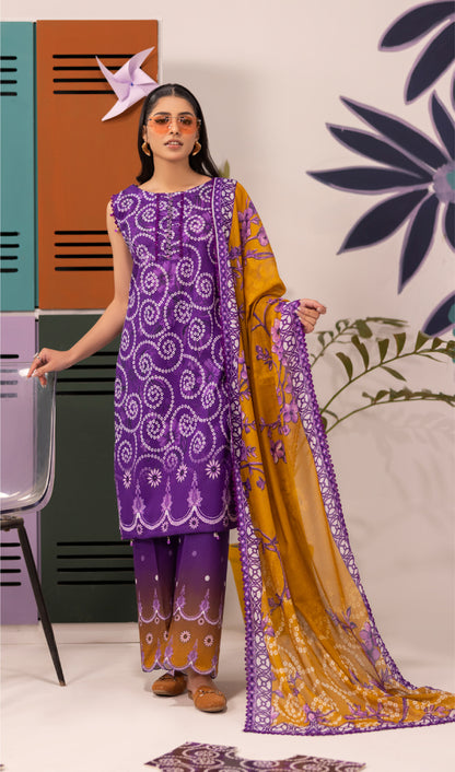 COCO POPUP BY ALZOHAIB DIGITAL PRINTED UNSTITCHED'26| D3