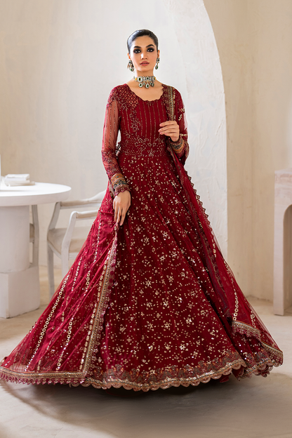 Iznik Formal Wear Collection 2024 – CC-49 Embroidered Net