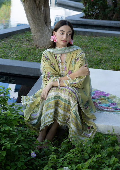 ELAF PRINTS UNSTITCHED COLLECTION'26 | EPN-4A AVOCADO
