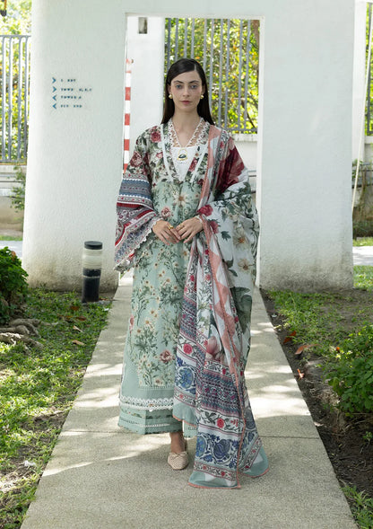 ELAF PRINTS UNSTITCHED COLLECTION'26 | EPN-6B OPALINE GARDEN