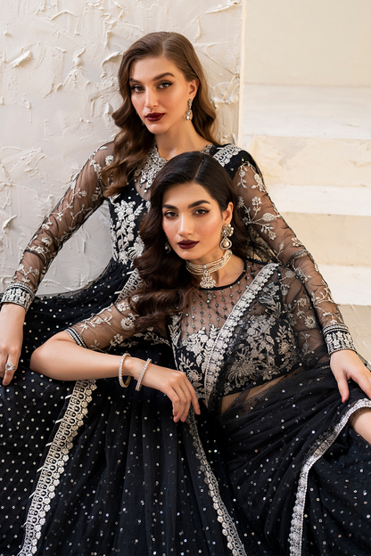 Iznik Formal Wear Collection 2024 – CC-50 Embroidered Net