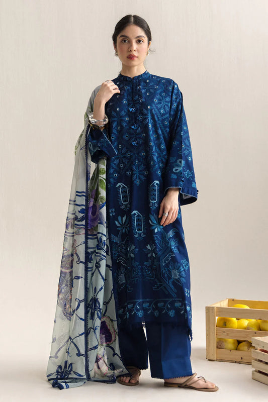 COCO BY ZARA SHAHJAHAN LAWN VOL 2 '26 - UNSTITCHED SOREN-9A