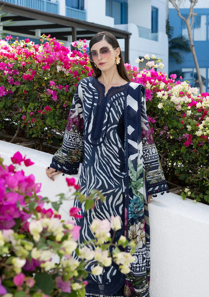 ELAF PRINTS UNSTITCHED COLLECTION'26 | EPN-3A STARRY NIGHT