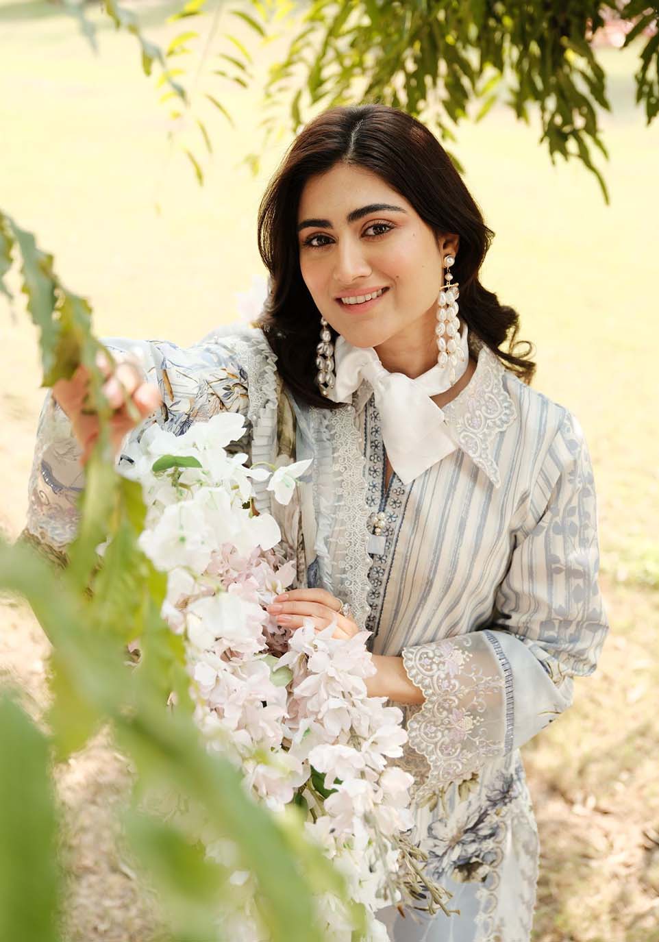 ZARQASH LUXE LAWN UNSTITCHED  Collection 2024 – ZQ 15