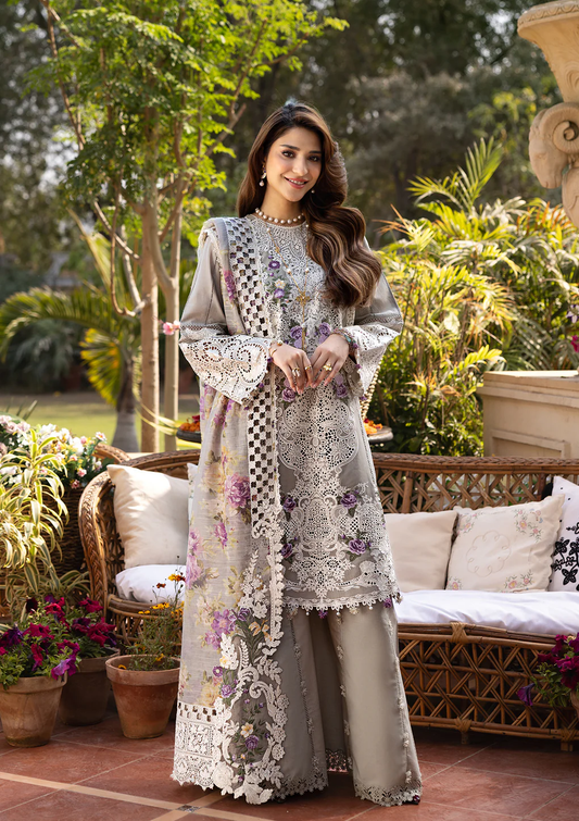 Elaf Premium Luxury Lawn 25 | RAMSHA