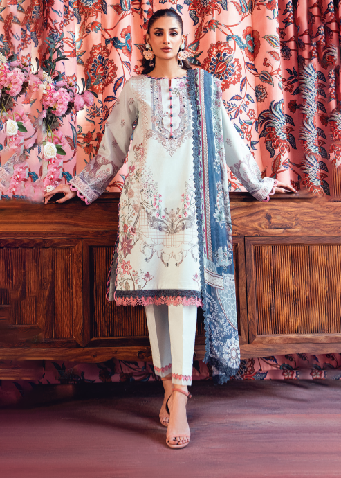 JADE URBANE CHIFFON DUPATTA UNSTITCHED'26| 20967 A