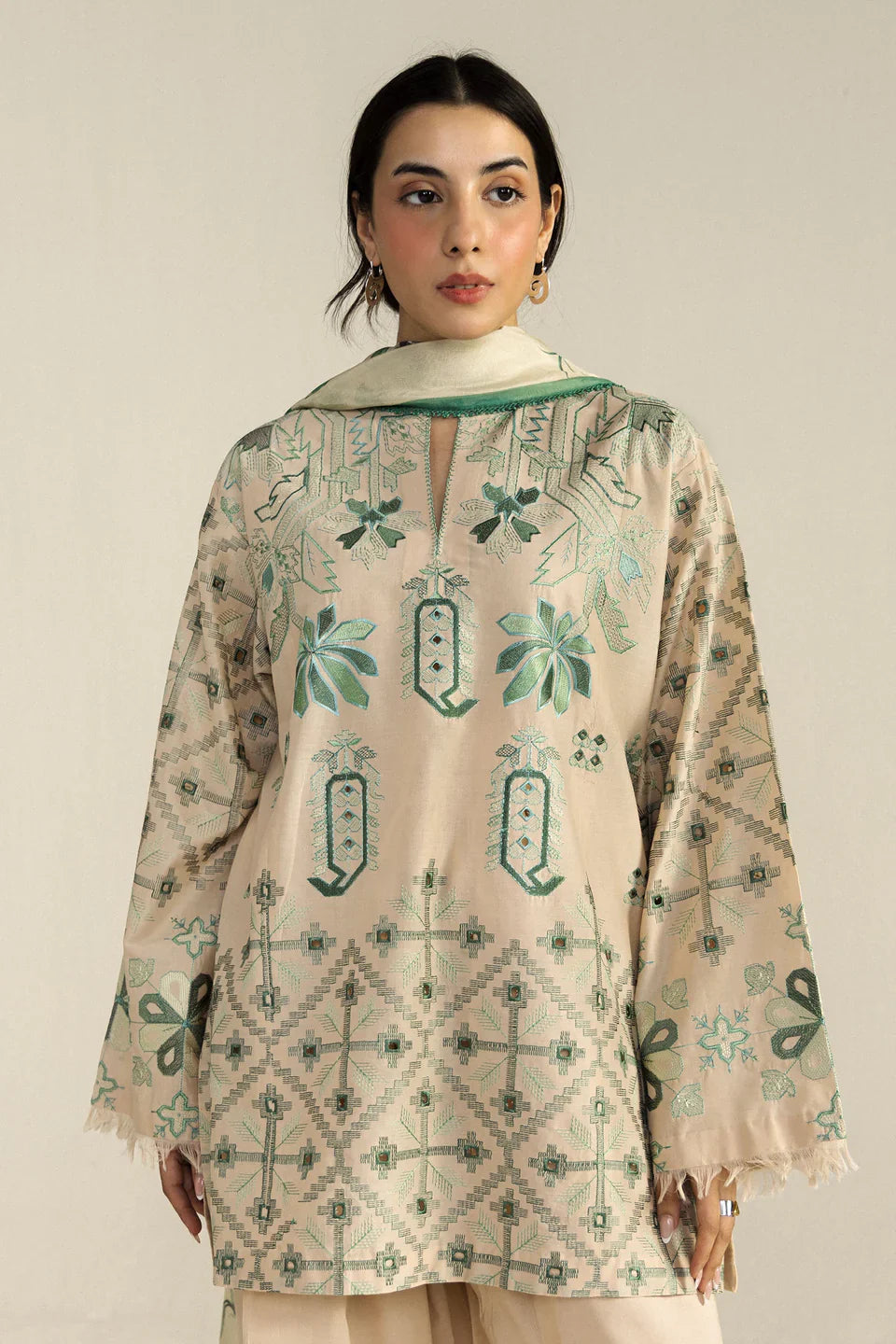 COCO BY ZARA SHAHJAHAN LAWN VOL 2 '26 - UNSTITCHED SOREN-9B