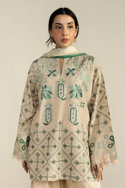COCO BY ZARA SHAHJAHAN LAWN VOL 2 '26 - UNSTITCHED SOREN-9B
