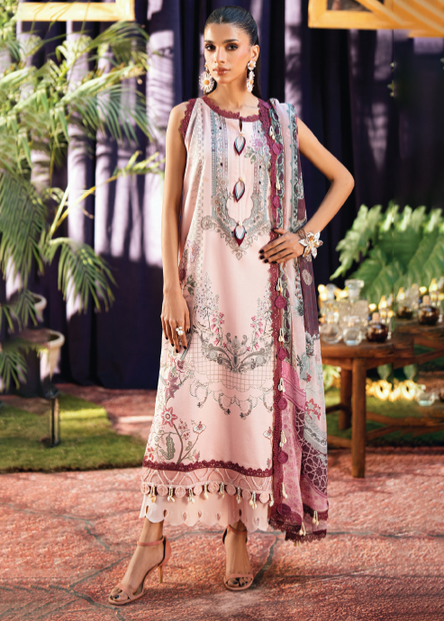 JADE URBANE CHIFFON DUPATTA UNSTITCHED'26| 20967 B