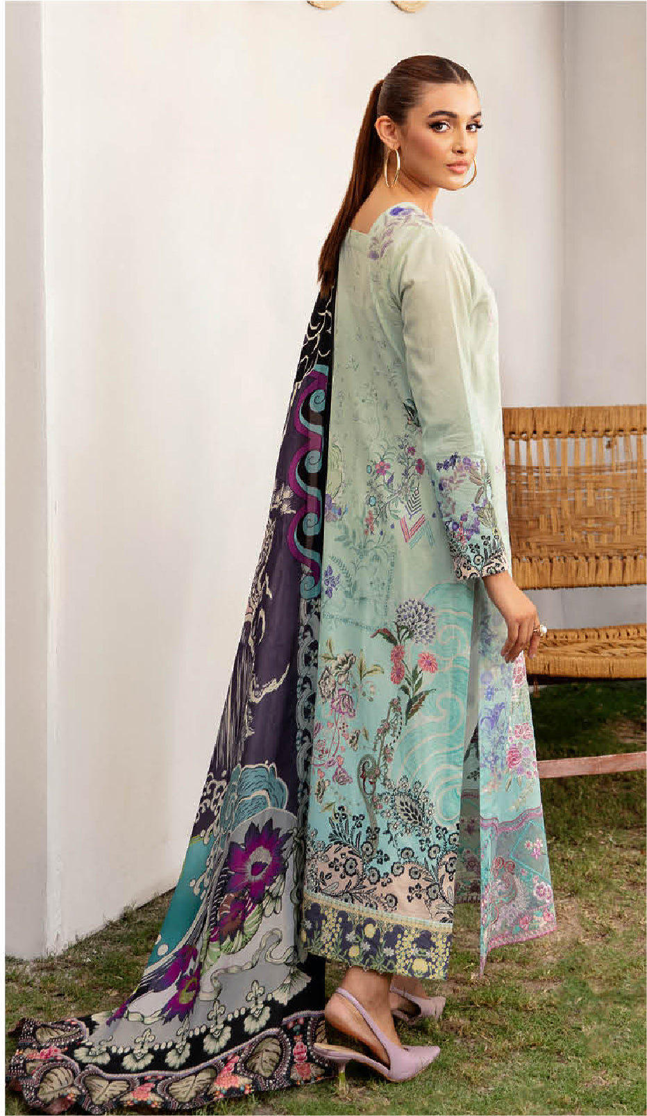 Ramsha Mashaal Luxury Lawn Vol-12-L-1206