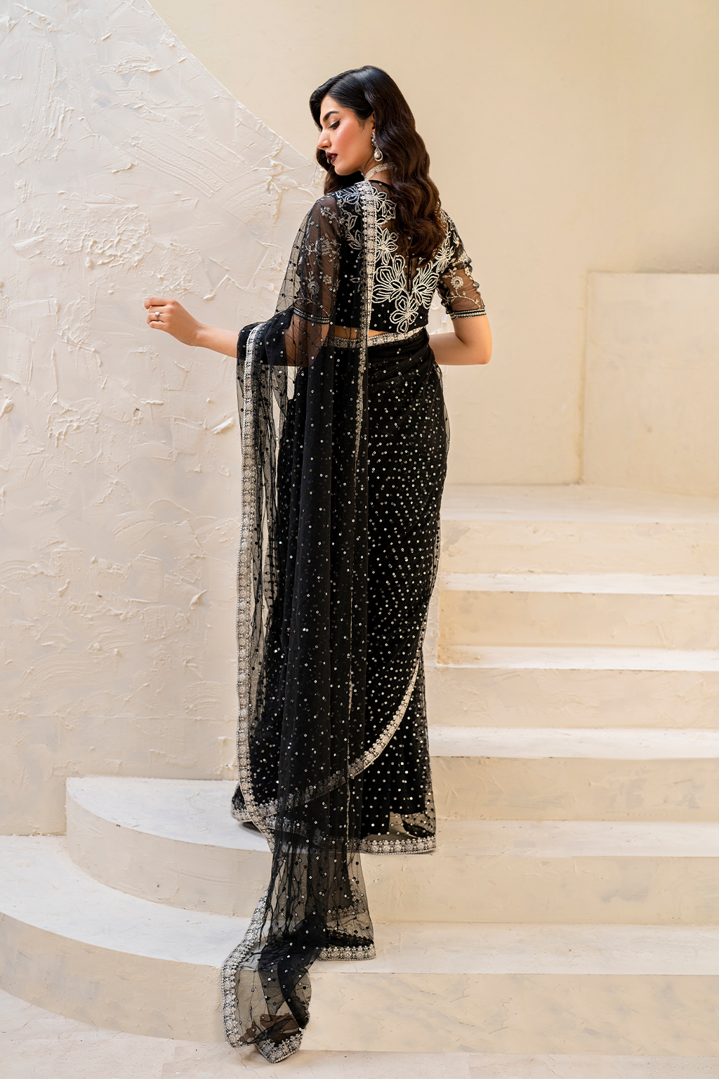 Iznik Formal Wear Collection 2024 – CC-50 Embroidered Net