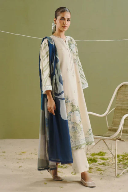 COCO PRINTS VOL-1 BY ZARA SHAHJAHAN UNSTITCHED'26| ZEYA-1B