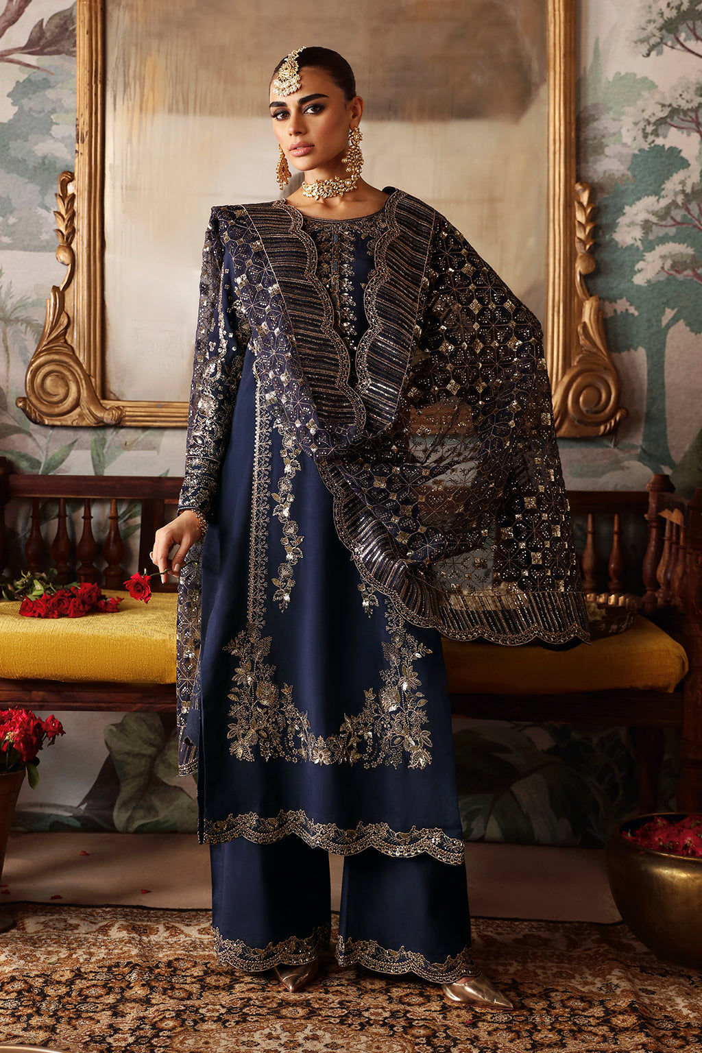 Shagna Premium Raw Silk Collection 2024 – Naghma S-01