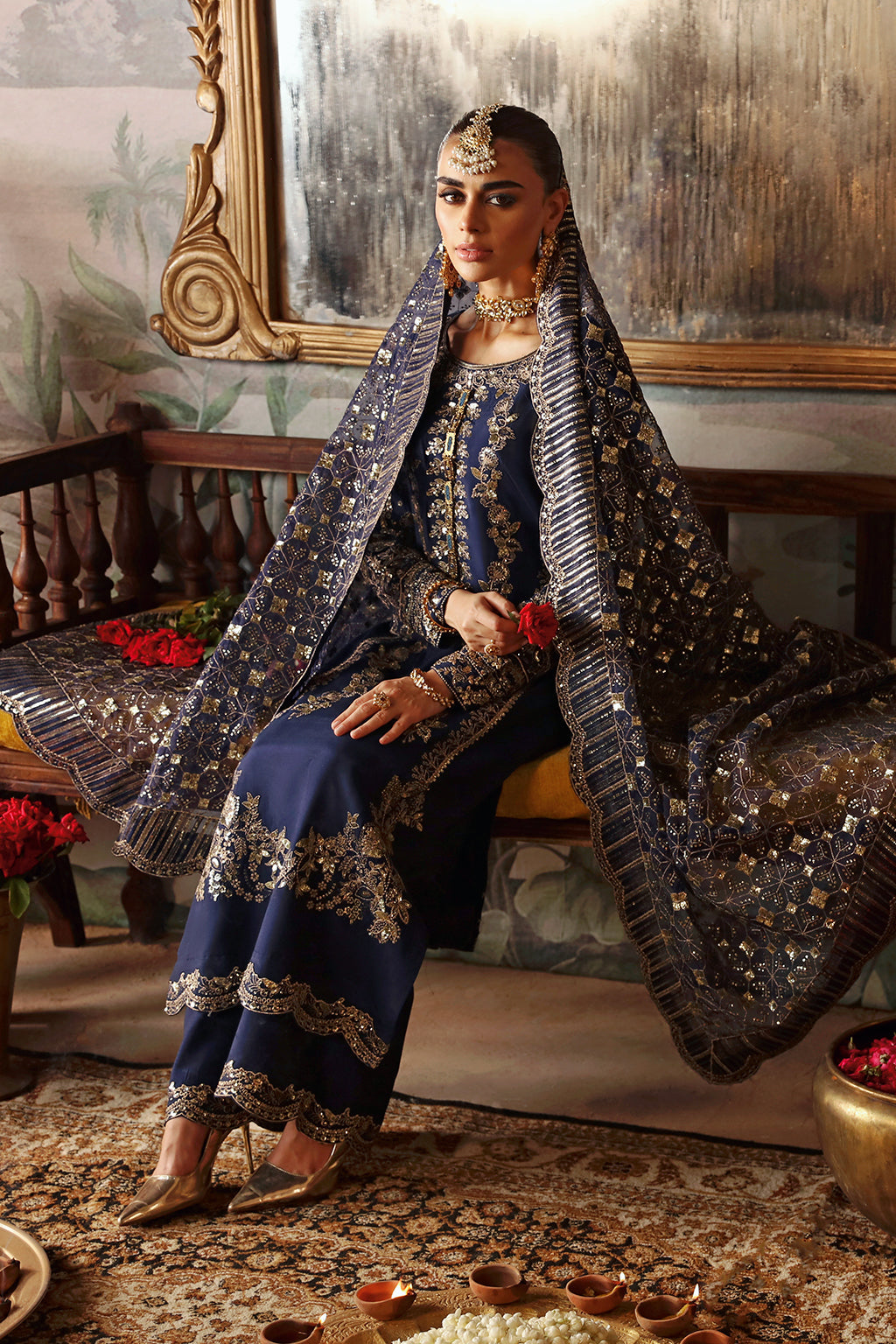 Shagna Premium Raw Silk Collection 2024 – Naghma S-01