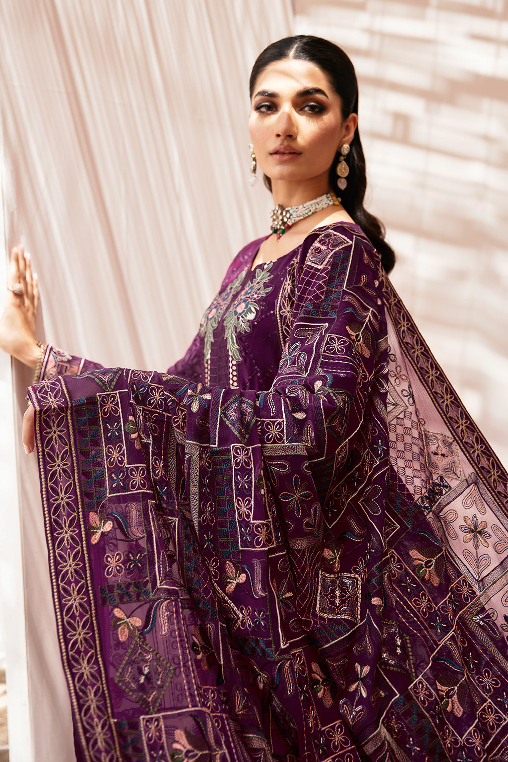 Ramsha Kashish WEIGHTLESS CHIFFON Collection 2024 – K-201