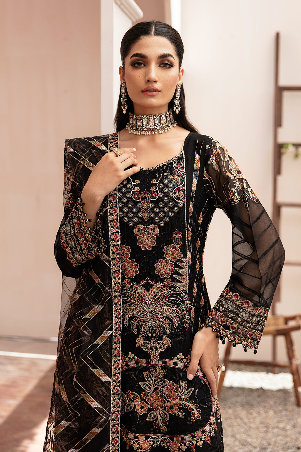 Ramsha Kashish WEIGHTLESS CHIFFON Collection 2024 – K-205