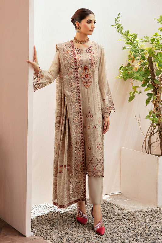 Ramsha WEIGHTLESS CHIFFON Collection 2024 – K-206