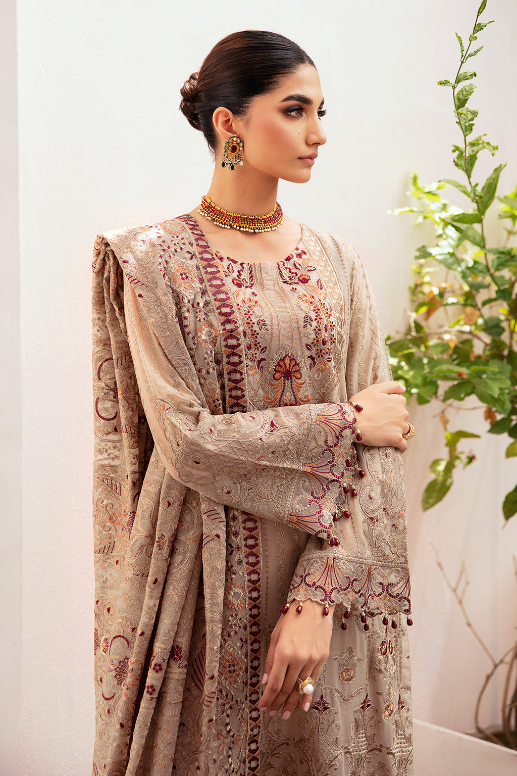 Ramsha Kashish WEIGHTLESS CHIFFON Collection 2024 – K-206