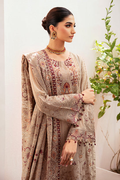 Ramsha Kashish WEIGHTLESS CHIFFON Collection 2024 – K-206