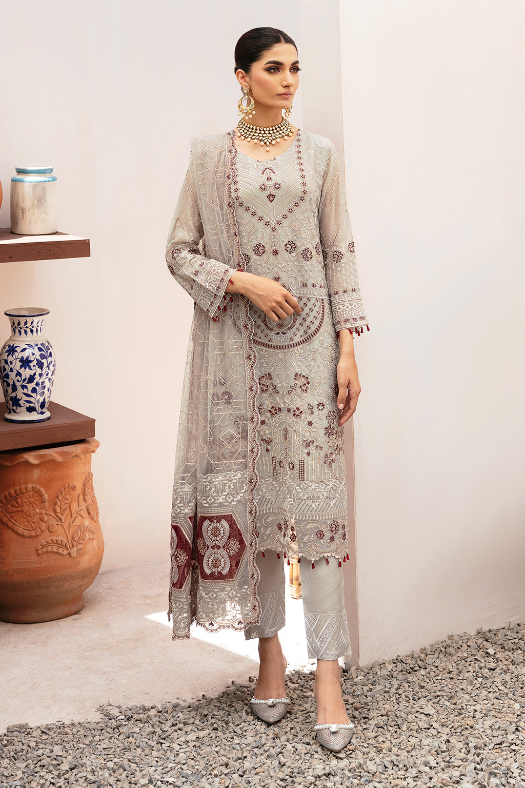 Ramsha WEIGHTLESS CHIFFON Collection 2024 – K-208