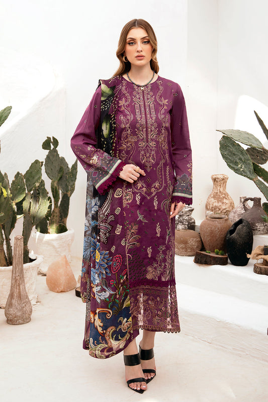 Ramsha Ghazal Lawn Collection – G-205