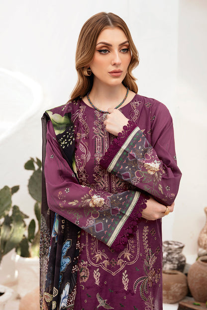 Ramsha Ghazal Lawn Collection – G-205