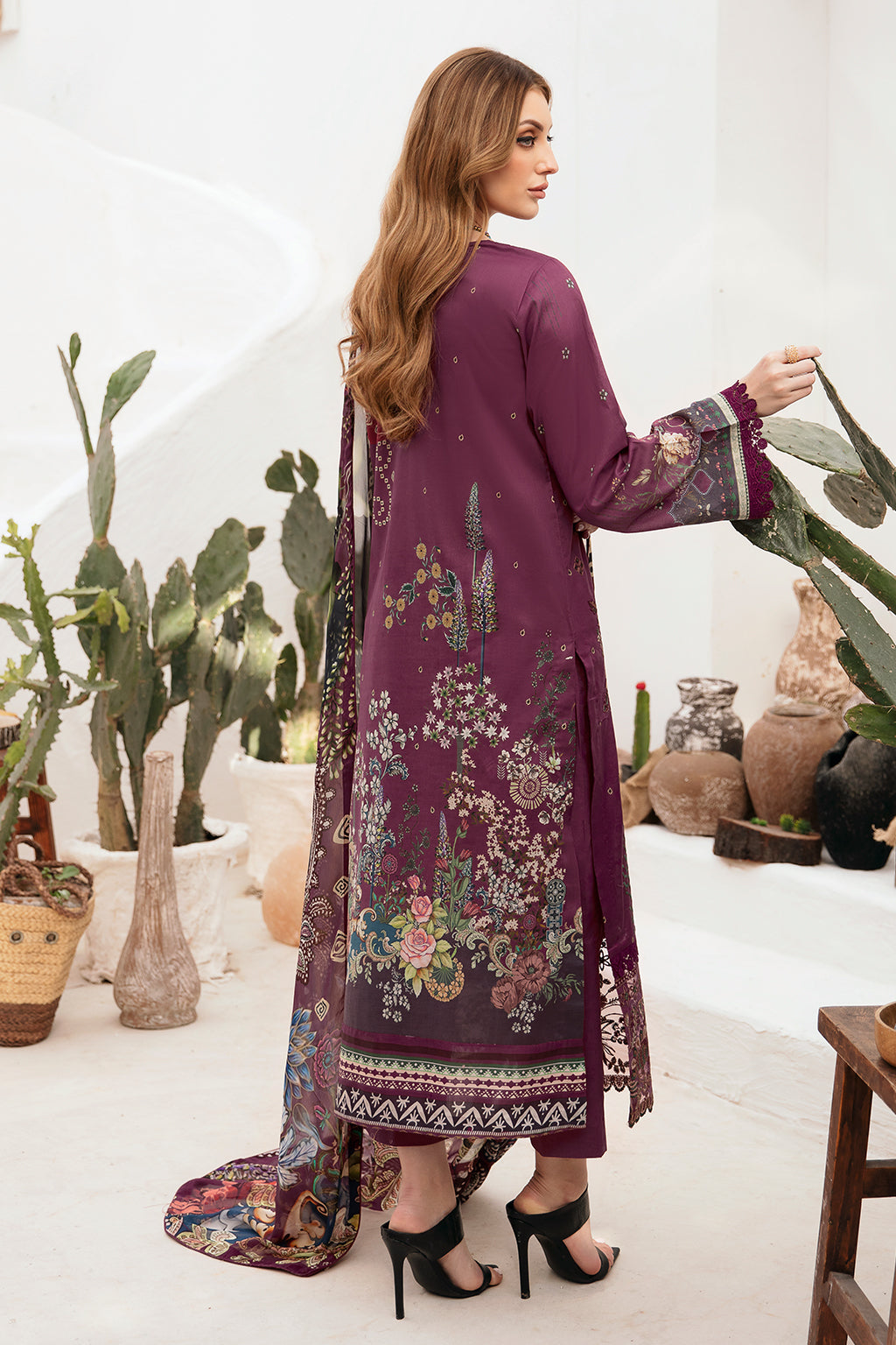 Ramsha Ghazal Lawn Collection – G-205