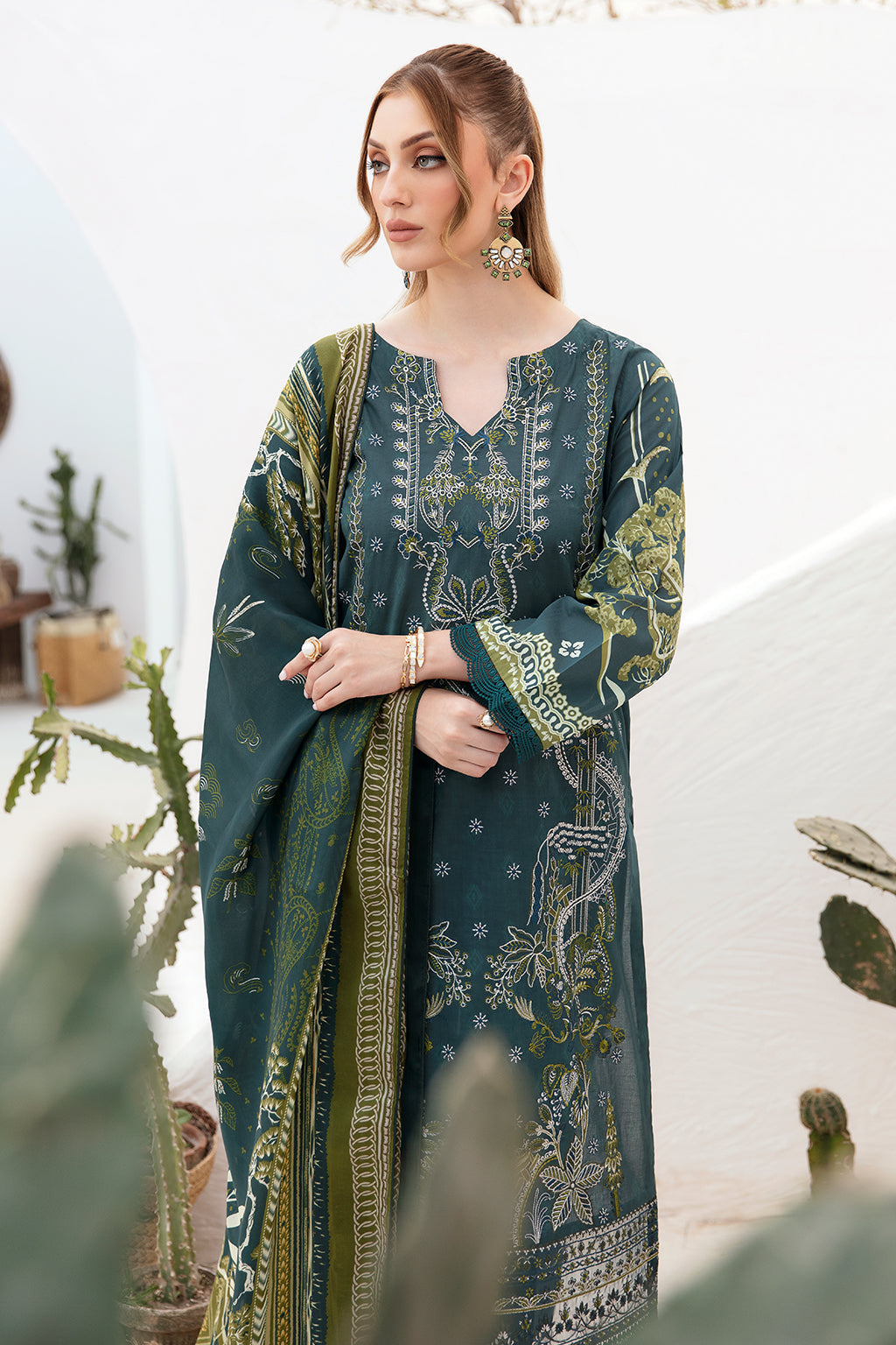 Ramsha Ghazal Lawn Collection – G-203