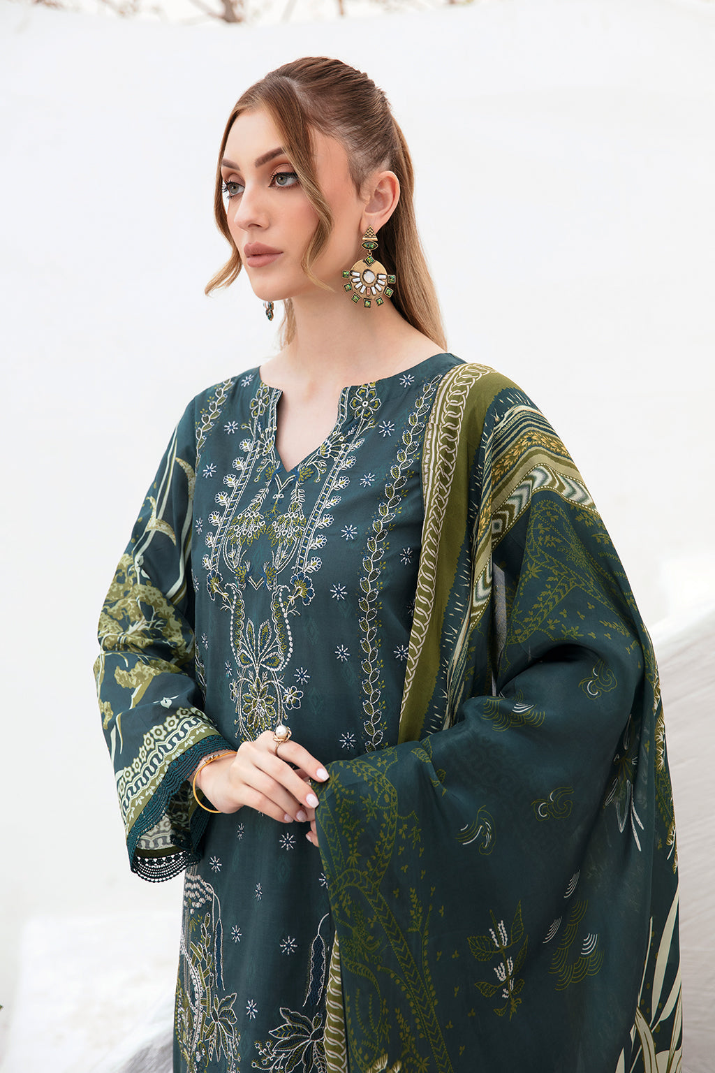 Ramsha Ghazal Lawn Collection – G-203