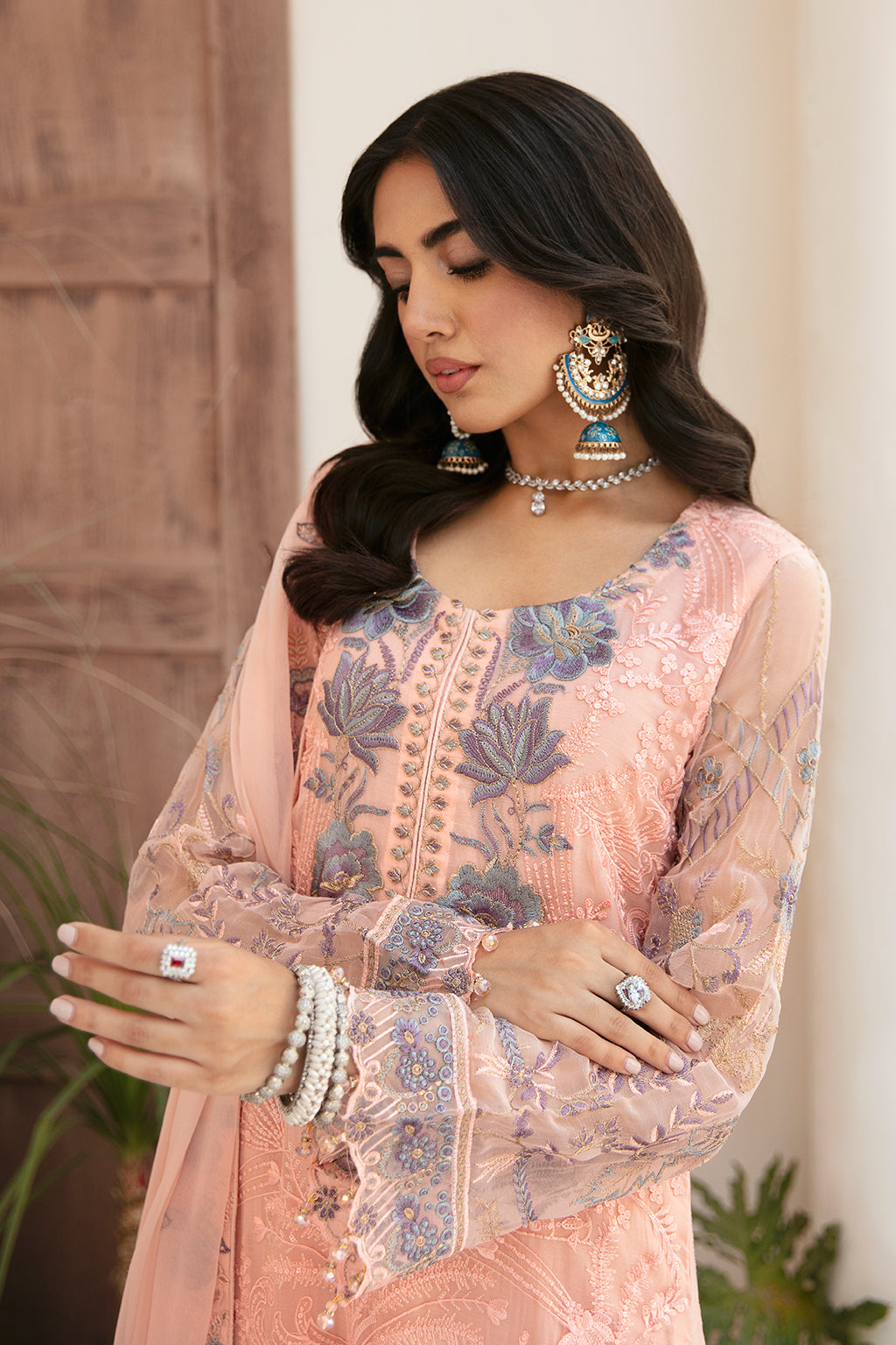 Ramsha Chiffon Collection 2024 – F-2605