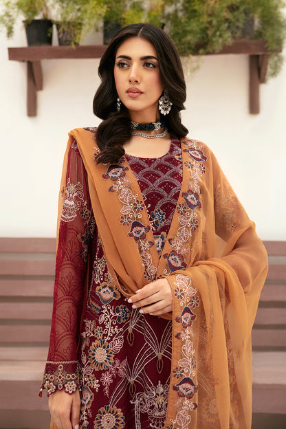 Ramsha Chiffon Collection 2024 – F-2612