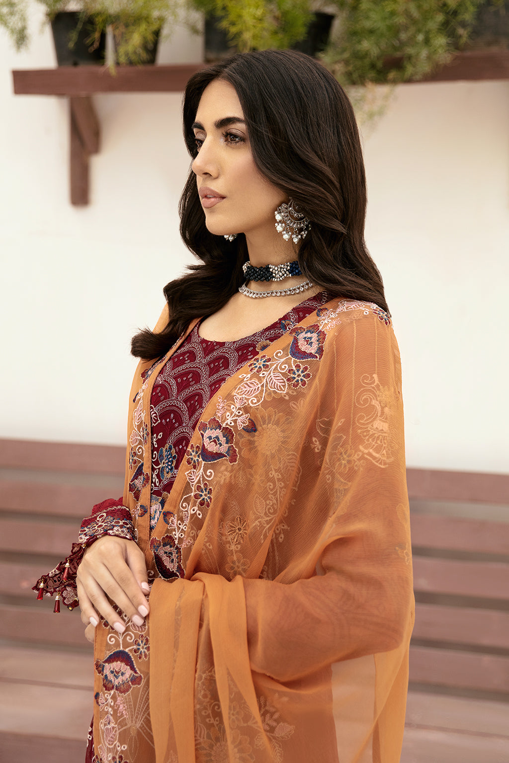 Ramsha Chiffon Collection 2024 – F-2612