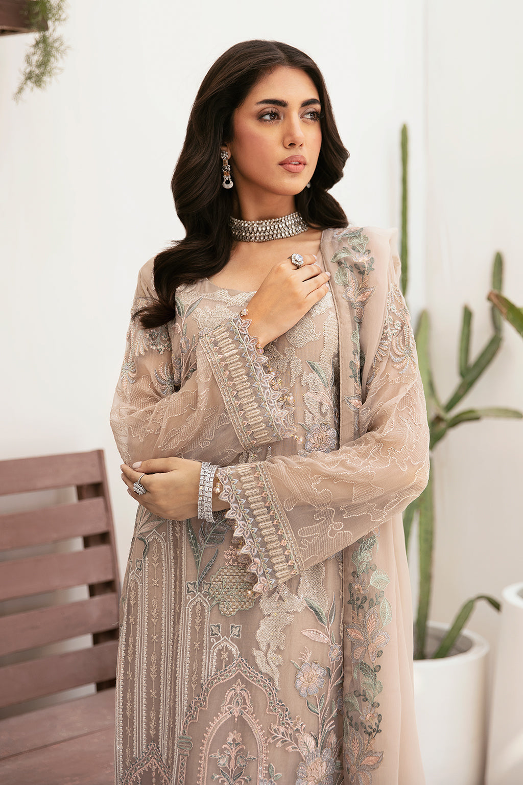 Ramsha Chiffon Collection 2024 – F-2601