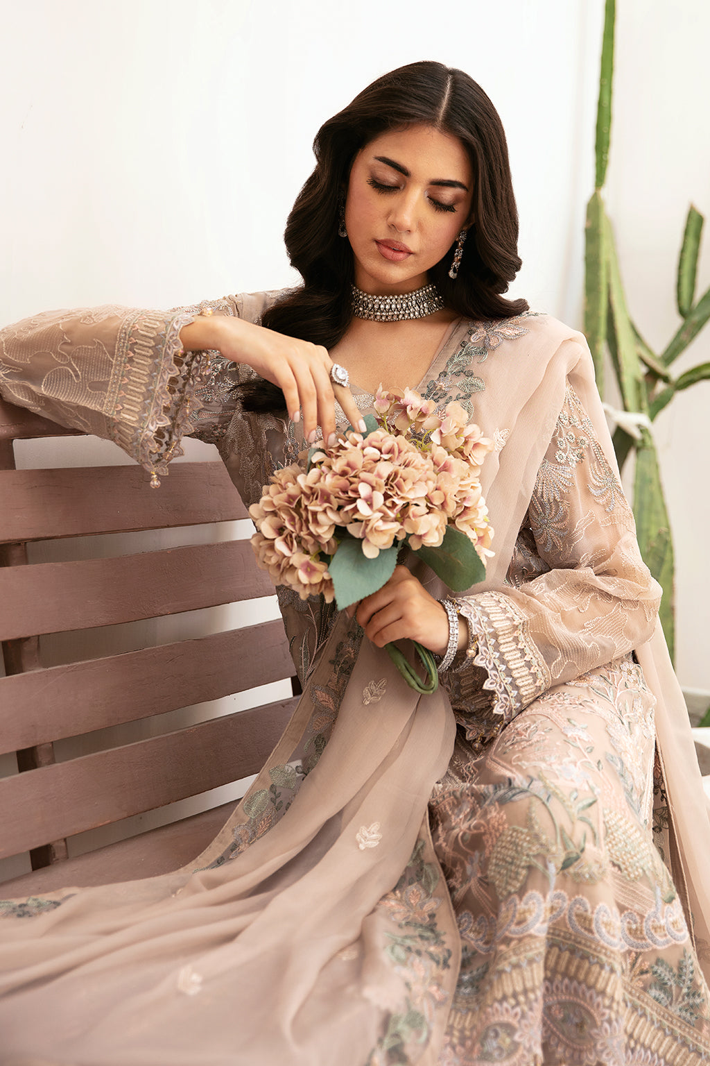 Ramsha Chiffon Collection 2024 – F-2601